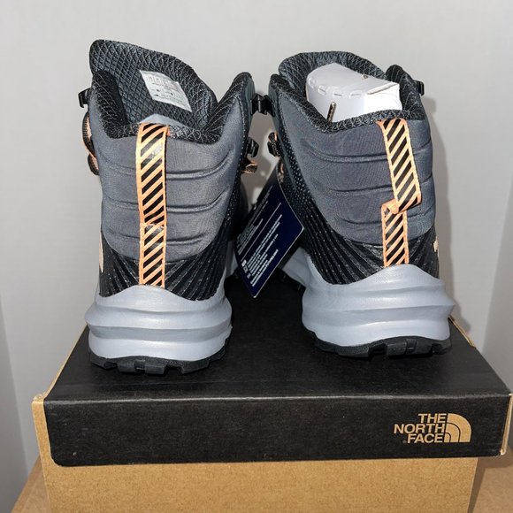 WOMEN'S NORTH FACE VECTIV FASTPACK MID FUTURELIGHT BOOTS BLACK/GREY - Picture 4 of 6